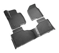 RECAMBO Lot de tapis de voiture 3D en caoutchouc pour GMC Yukon | GMT1UG | année de construction à partir de 2020 - Tapis de voiture sur mesure avec bord 3D haut | Antidérapant | Faible odeur |