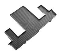 RECAMBO Lot de tapis de voiture 3D en caoutchouc pour GMC Yukon | GMT1UG | année de construction à partir de 2020 | 3ème rangée de tapis de voiture sur mesure avec bord 3D haut | Antidérapant | Faible