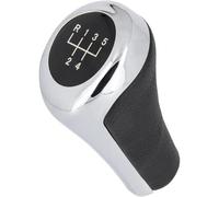 Recambo Pommeau de levier de vitesse 5 vitesses compatible avec BMW Z3, type E36, 1995-2002, Plug & Play, levier de vitesse automatique, noir - chromé