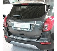 Recambo Protection de seuil de Chargement en Acier Inoxydable chromé Compatible avec Opel Mokka X | Chevrolet Trax | Qualité supérieure