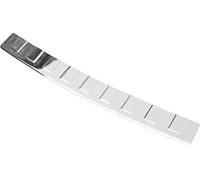 Recambo Protection de seuil de Chargement en Acier Inoxydable chromé Compatible avec VW EOS | 2006-2015 | avec Rebord | Qualité supérieure de