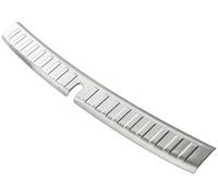 RECAMBO Protection de seuil de chargement, en acier inoxydable, compatible avec BMW X1 iX1, U11, année de construction à partir de 2022, mat brossé avec texture, style et protection pour le pare-chocs