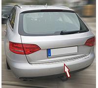 Recambo Protection de seuil de Chargement en Acier Inoxydable Mat Compatible avec Audi A4 B8 8K Avant 2007-2015 avec Rebord Qualité supérieure