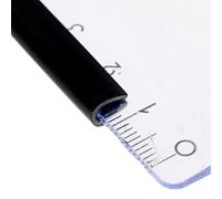 Recambo Protection des bords de portière de voiture Bande décorative Profil en U Flexible Autocollante Ajustement universel 15 m Noir