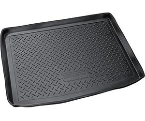 Recambo Tapis Coffre Voiture en caoutchouc de qualité supérieure pour VW Golf Plus | Type 5M1 | année de construction 2004-2008 | Ajustement parfait avec bord