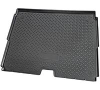 Recambo Tapis Coffre Voiture, Tapis de Coffre compatible avec Peugeot 3008 I, fond supérieur Vario | 2009-2016 | avec rebord
