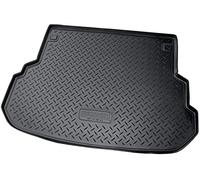 Recambo Tapis de Coffre en Caoutchouc de qualité supérieure pour Mercedes Classe GLK, X204, année de Construction 2008-2015, sur Mesure avec Bord