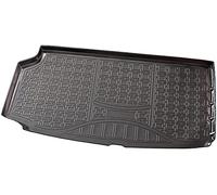 Recambo Tapis de coffre voiture pour Volvo XC90 II à partir de 2015 | derrière la 3e rangée de sièges | avec rebord