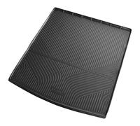 RECAMBO Tapis de protection de coffre pour Chevrolet Tahoe V, année de construction à partir de 2020, 3ème rangée rabattue, bac de coffre en caoutchouc 3D, avec bord haut, antidérapant, lavable