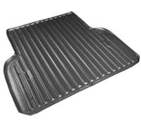 RECAMBO Tapis de protection de coffre pour Mitsubishi L200 IV - Année de construction 2006-2015 - Double cabine - Bac de coffre en caoutchouc 3D - Avec bord haut - Antidérapant - Robuste - Lavable