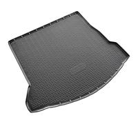 RECAMBO Tapis de protection de coffre pour Renault Grand Scenic IV | 2016-2023 | 3ème rangée rabattue - Bac de coffre en caoutchouc 3D | Tapis de coffre avec bord haut | Antidérapant | Robuste