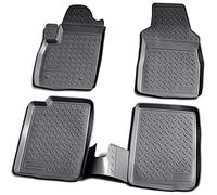 Recambo Tapis de sol 3D en caoutchouc pour Fiat Panda | Type 169 | année de construction 2003-2012 | Ajustement parfait + bordure