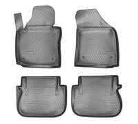 Recambo Tapis de sol 3D en caoutchouc pour VW Caddy III + IV | à partir de 2003 | avec deux portes coulissantes.