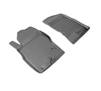 Recambo Tapis de sol avant 3D de qualité supérieure pour Nissan Navara | D40 | 2005-2015 | Bord
