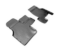 Recambo Tapis de Sol en Caoutchouc 3D Avant pour VW T4 | années de Construction 1990-2003 | Ajustement Parfait avec Bordure