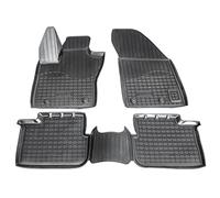 Recambo Tapis de sol en caoutchouc 3D de qualité supérieure pour Fiat Tipo | 356 | à partir de 2016> | Ajustement parfait + bordure