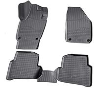 Recambo Tapis de sol en caoutchouc 3D, Tapis Auto pour Skoda Fabia | Type NJ | année de construction à partir de 2014 > | Ajustement parfait avec bordure