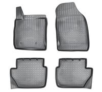Recambo Tapis de sol en caoutchouc pour Ford Ranger | TKE | double cabine à partir de 2012 > sur mesure + bordure