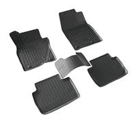 Recambo Tapis de sol en caoutchouc pour Mazda CX-30 à partir de 2019 | Ajustement parfait par scan 3D - Bord haut qui retient l'eau et la saleté en toute sécurité - Caoutchouc TPE - Antidérapant