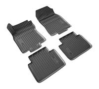 Recambo Tapis de sol en caoutchouc pour Renault Koleos II 2016-2023 | Ajustement parfait par scan 3D - Bord haut qui retient l'eau et la saleté en toute sécurité - Caoutchouc TPE - Antidérapant