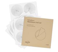 RECAPS Couvercles en aluminium pour dosettes de caf r utilisables compatibles avec Nespresso VertuoLine 200 pi ces 62 mm