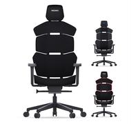 RECARO Nxt Essentiel - Chaise Gaming Ergonomique | Matériau : Tissu/Tissu | Idéal Aussi comme Chaise de Bureau | Ajustable Individuellement | 150 Kg - Raven Black