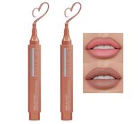 Reccisokz Crayon Lip Stain avec effet tatouage | Feutre à lèvres rouge-brun | Crayon contour des lèvres waterproof | Haute pigmentation & longue tenue | Fini mat (01)