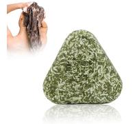 Reccisokz Soins à Base De Plantes Green Soap, Favorise La Croissance, Le Renforcement,L'éPaisseur Et Le Volume Des Cheveux,Unisexe,Avec Un Filet Moussant(120 G)