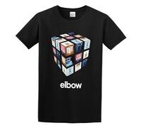 Receives Elbow 'Best of' Hipster Classic aldult Outdoor Simple T-Shirt Black XXL