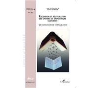 Recension et réutilisation des savoirs et savoir-faire culturels Les catalogues de connaissances - Daniel Lévêque - L'harmattan - broché - Revue