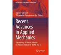 Recent Advances In Applied Mechanics