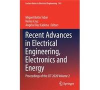 Recent Advances in Electrical Engineering Electronics and Energy - Springer Nature Switzerland AG - Springer Nature Switzerland AG - Livre en Anglais - Pa Springer Nature Switzerland AGSpringer Nature