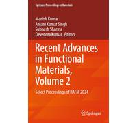 Recent Advances in Functional Materials, Volume 2: Select Proceedings of RAFM 2024