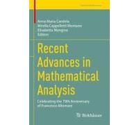 Recent Advances In Mathematical Analysis