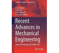 Recent Advances In Mechanical Engineering