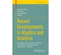 Recent Developments in Algebra and Analysis - Birkhauser Verlag AG - Birkhauser Verlag AG - Livre en Anglais - Hardback Birkhauser Verlag AGBirkhauser Verlag AG (Auteur)