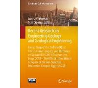 Recent Research On Engineering Geology And Geological Engineering