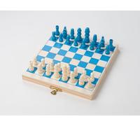 Recent Toys Jeu d'échecs de voyage On-The-Go - Jeu d'échecs de voyage avec plateau de rangement pliable/portable, jeu de stratégie traditionnel pour enfants/adultes