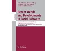Recent Trends And Developments In Social Software