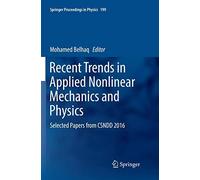 Recent Trends In Applied Nonlinear Mechanics And Physics