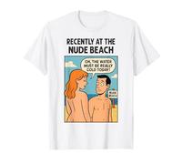 Recently at The Beach Cold Water Shrinking Sausage T-Shirt