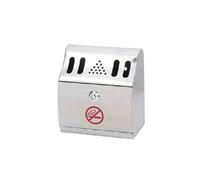 Réceptacle à mégots Petit fumoir, cendrier en acier inoxydable, corbeille à papier murale extérieure, collecte des mégots pour Cigarettes