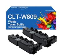 Réceptacle de Toner usagé Compatible CLT-W809 Haute capacité pour imprimantes Samsung MultiXpress CLX-9201NA, CLX-9251NA et CLX-9301NA.,CLTW809-2Set