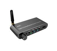 RéCepteur 5.1 Transmetteur Audio Convertisseur U-Disk Coxial/Optical Vers 3.5MM AUX R/L DAC Converter pour TV MP3