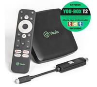 Récepteur Android TV Avec Entrée TDT 4K 1060K You-Box