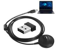 Récepteur ANT USB - Dongle haute vitesse, câble de compatibilité universelle, construction légère antidérapante | Connexion sans fil sans pour équipement de gym, vélo entraîneurs, capteurs de