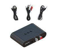 Récepteur audio Bluetooth 5.3 sans fil RCA Adaptateur Bluetooth pour récepteur audio stéréo sans fil / Clé USB / NFC Connexion One-Touch pour haut-parleurs et écouteurs de voiture