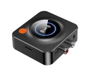 Récepteur Audio Bluetooth 5.4 Hi-FI pour Chaîne StéréO | avec Jack 3,5 mm, Double Appairage, Profils SBC/AAC, Mode Basses