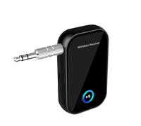 Récepteur Audio sans Fil 5.0 Noir pour Voiture, Kit Mains Activées