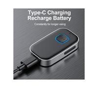 Récepteur Bluetooth 5.0 pour voiture, adaptateur AUX avec réduction de bruit pour chaîne hi-fi/casque filaire/appel mains libres